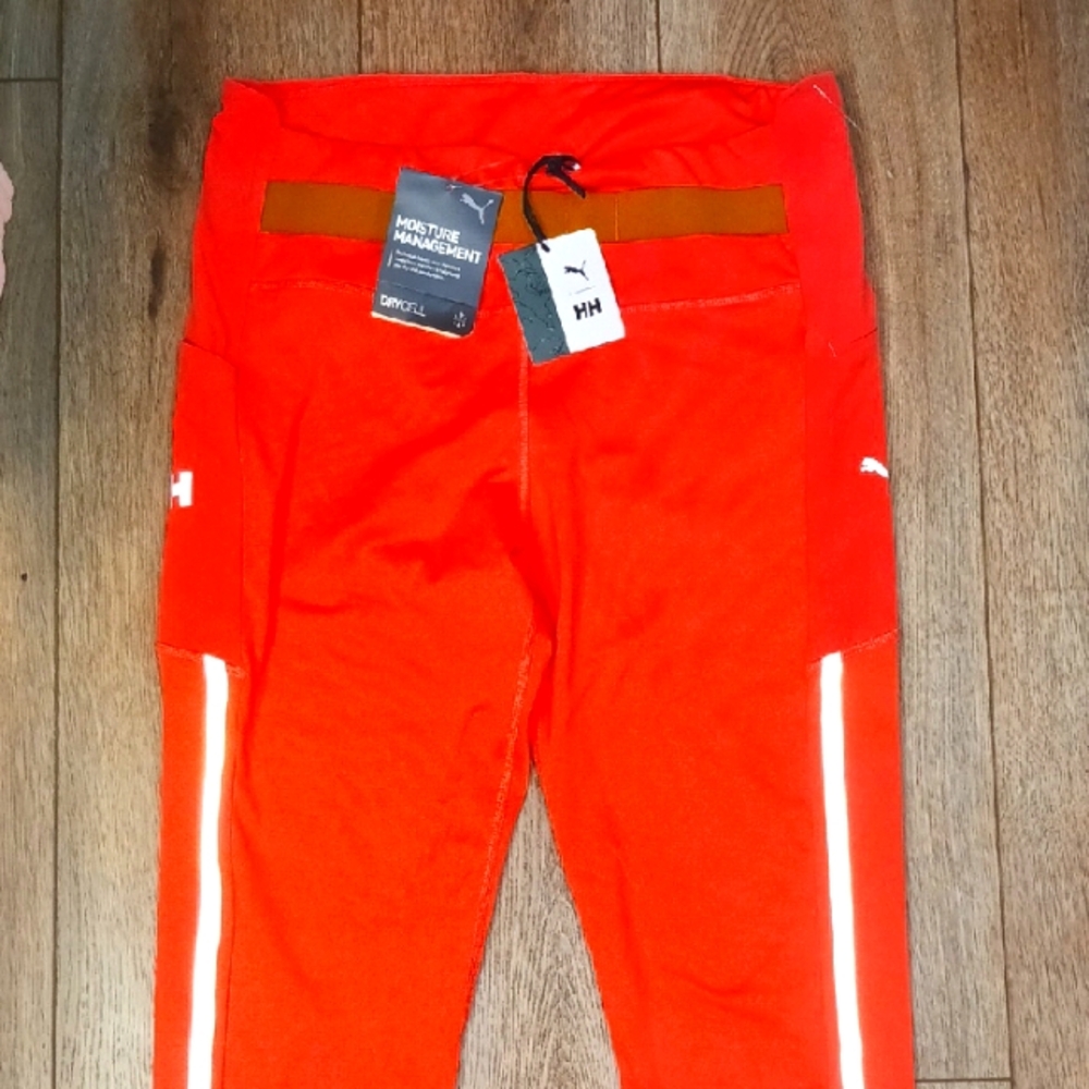 Puma Bright Red Performance Leggings